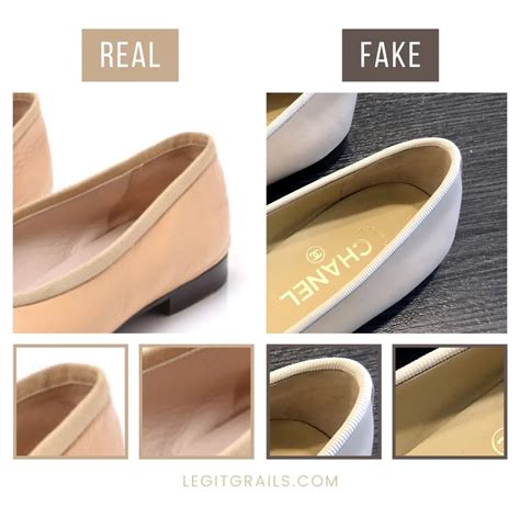 chanel shoes fake vs real|how to identify chanel shoes.